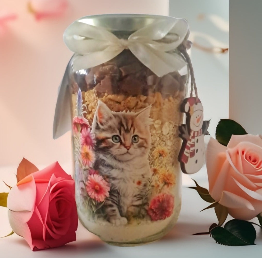 Bocal à Cookies Daim & Cacahuètes