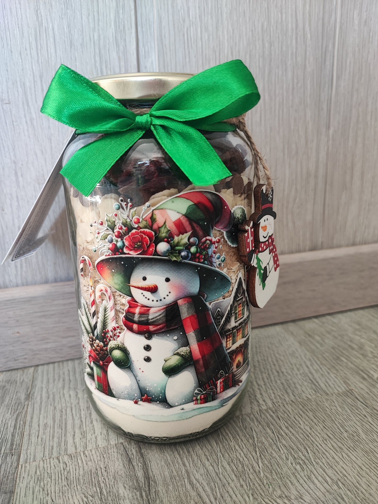 Bocal à Cookies Cranberry Chocolat Lait Amandes