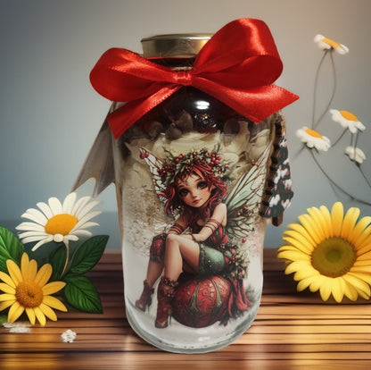 Bocal à Cookies Cranberry Chocolat Lait Amandes