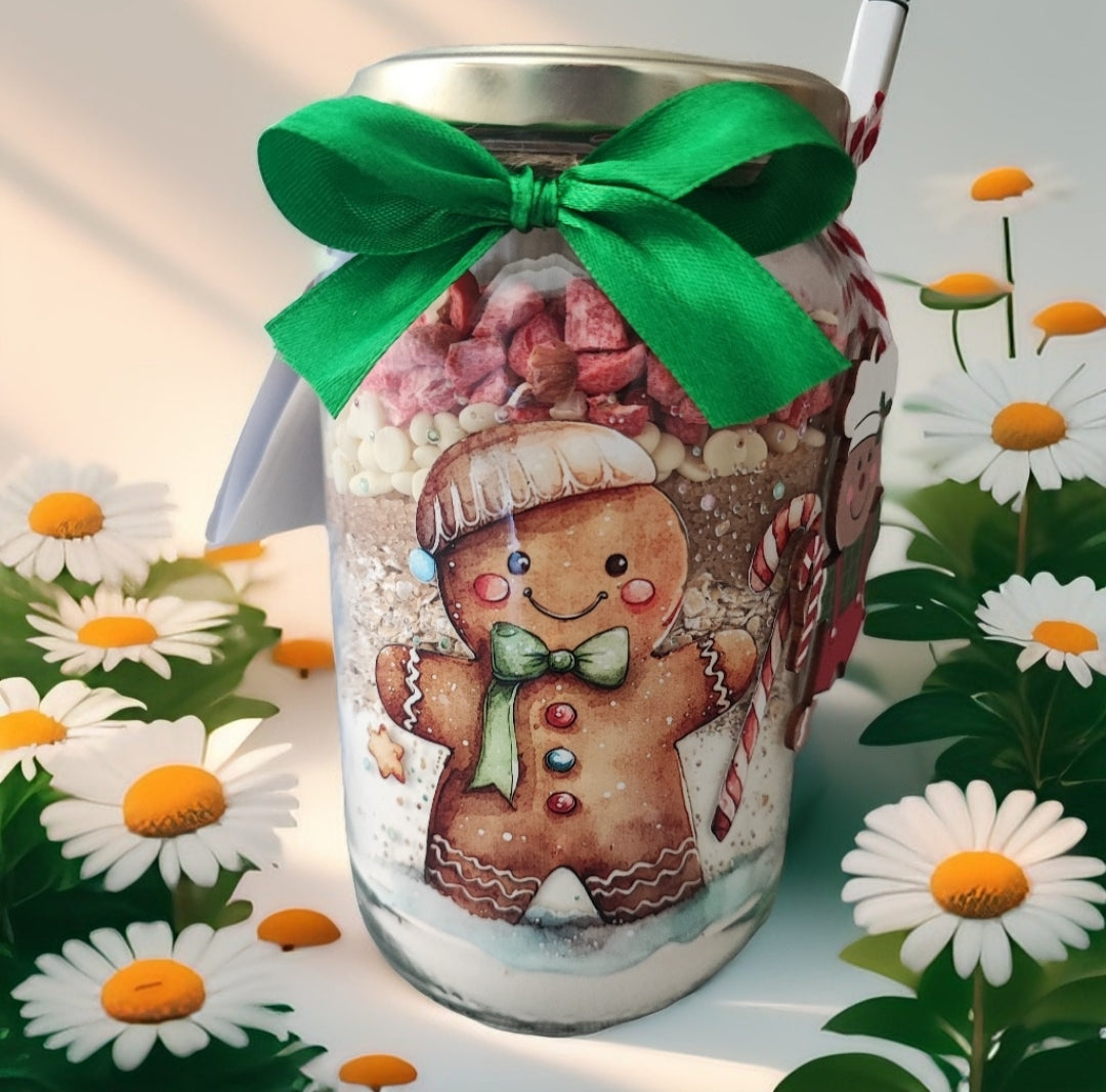 Bocal à Cookies Pralines Roses