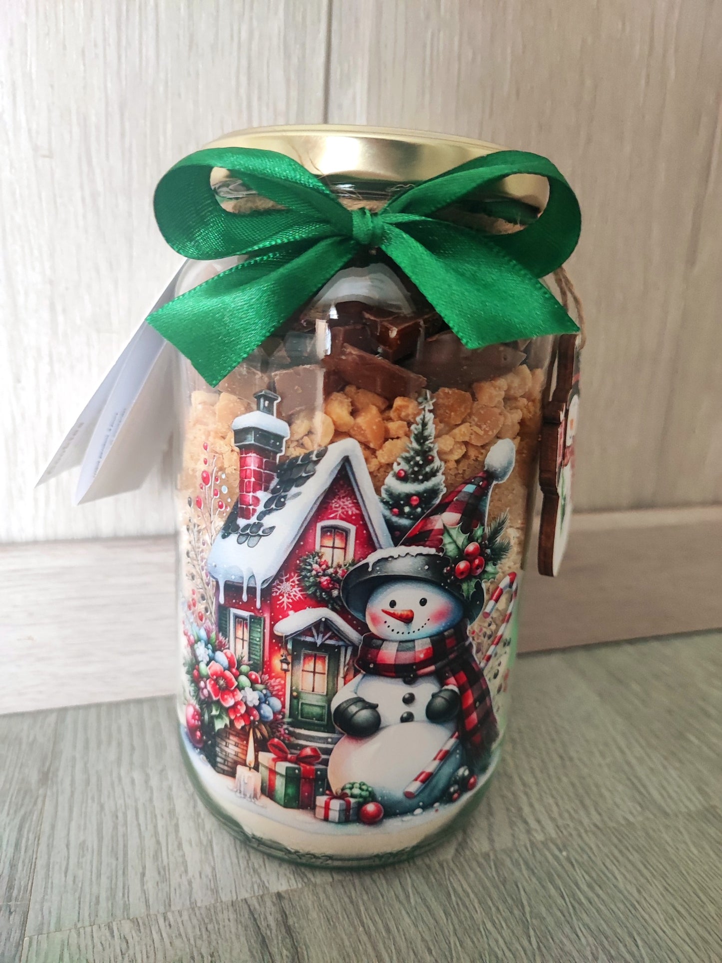 Bocal à Cookies Daim & Cacahuètes