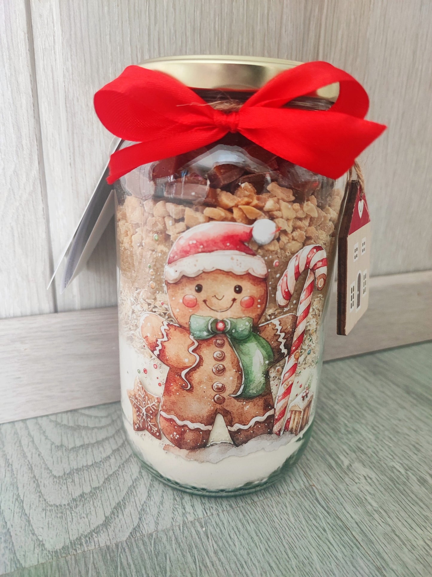 Bocal à Cookies Daim & Cacahuètes